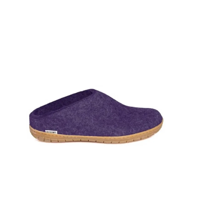 Elegant and refined women's shoe designsSlip-on with Honey Rubber - Purple