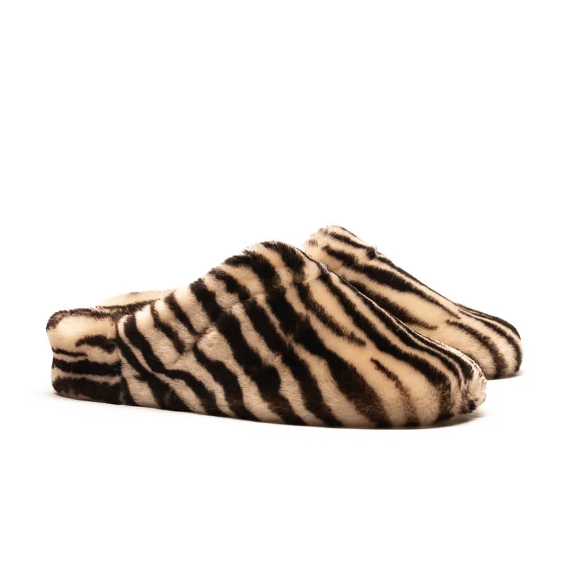 Stylish and affordable women's shoesSLIPPERS | Print Shearling