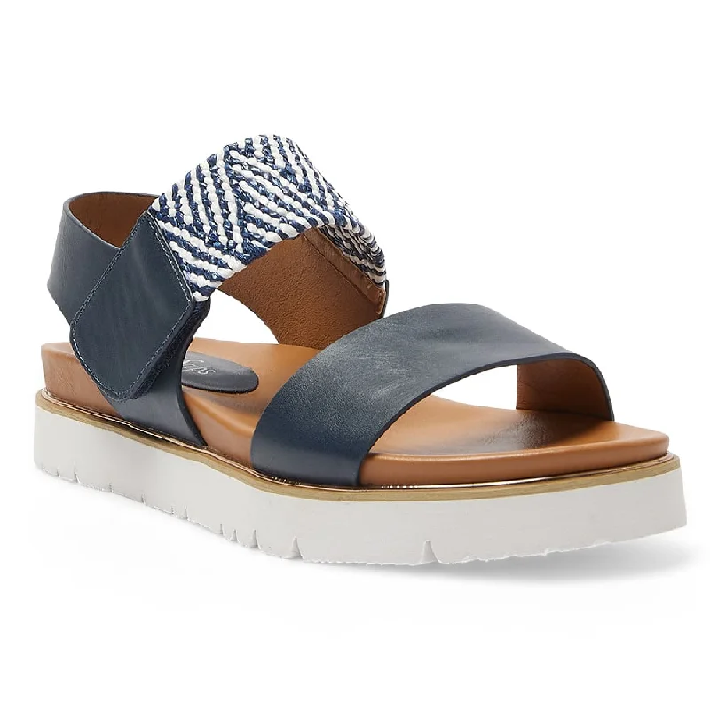 Comfy and stylish women's shoes for everyday comfortSunset Sandal in Navy