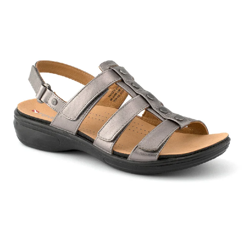 Stylish and comfortable women's shoes for long flightsToledo Gunmetal