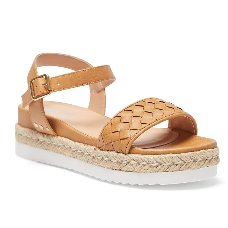 Luxurious and opulent women's shoe optionsWattle Espadrille in Camel