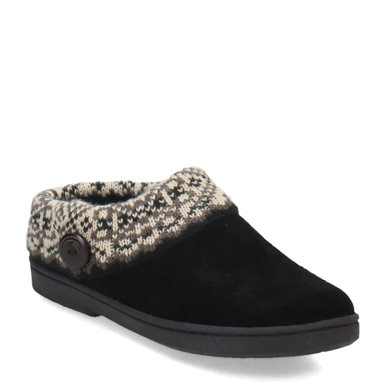 Timeless and elegant women's shoe classicsWomen's Clarks, Knit Collar Slipper