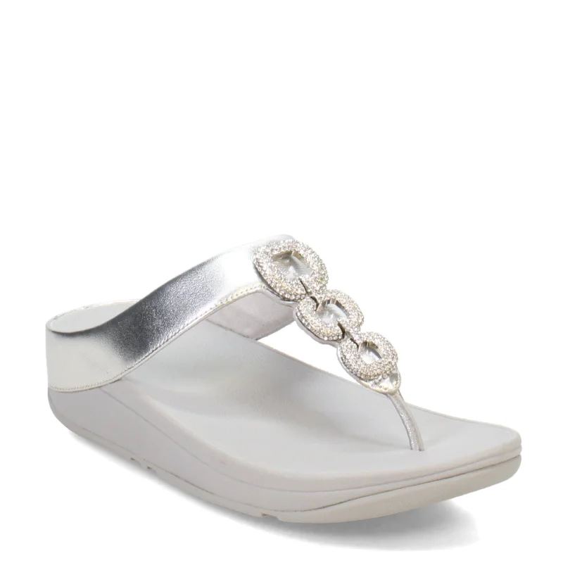 Vibrant and colorful women's shoe collectionsWomen's FitFlop, Fino Crystal Chain Toe-Post Sandal Vibrant and colorful women's shoe collectionsWomen's FitFlop, Fino Crystal Chain Toe-Post Sandal