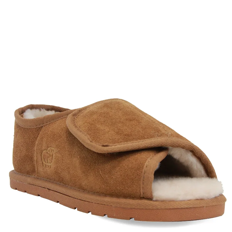 Comfy and cozy women's shoes for loungingWomen's Lamo, Open Toe Wrap Slipper